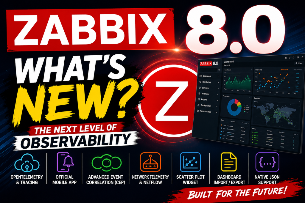 Major new features in Zabbix 8.0